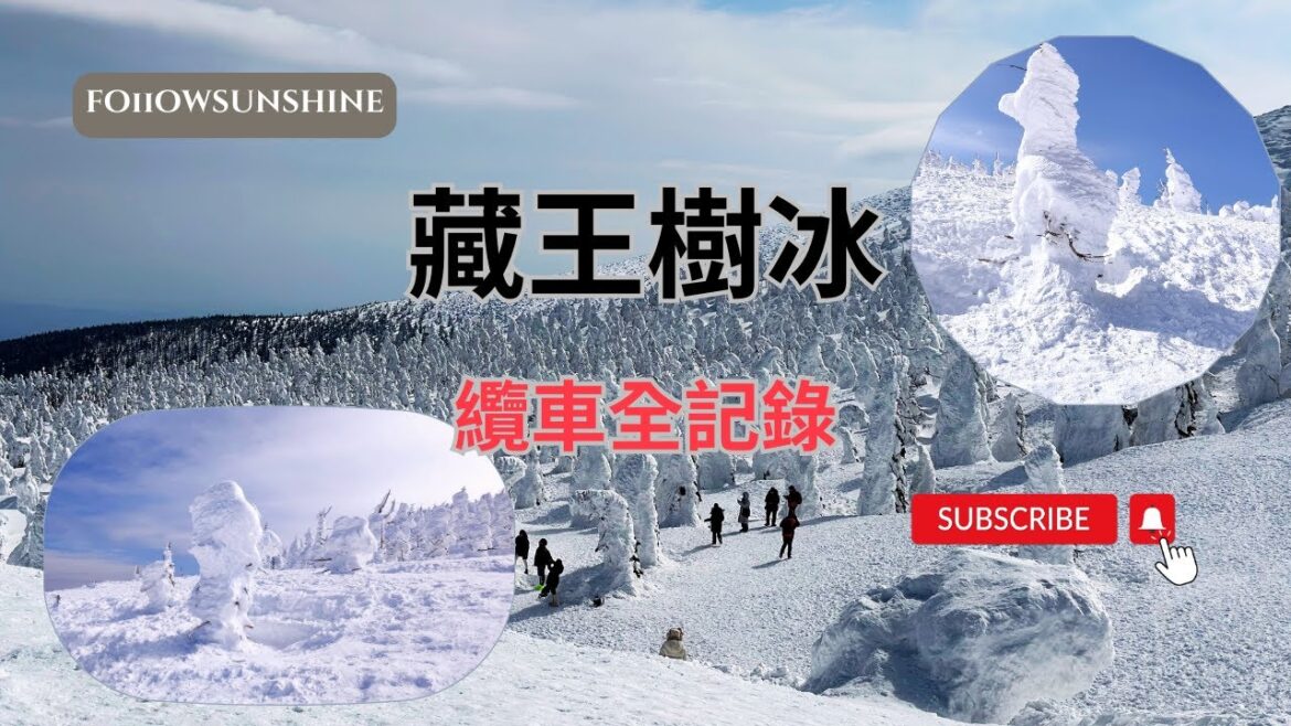 雪怪！！｜藏王樹冰原｜地藏王快被淹沒了｜還以為回到台灣了｜纜車全記錄