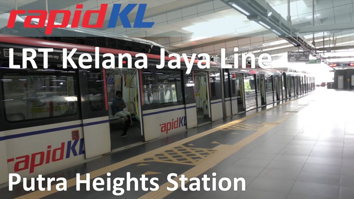 RapidKL LRT Kelana Jaya Line Putra Heights Station