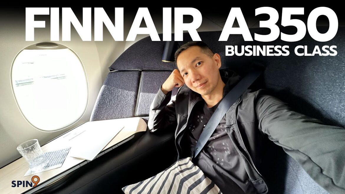 [spin9] รีวิว Finnair Business Class ที่นั่งแบบใหม่ ใหญ่สบายมาก แต่ปรับเอนไม่ได้! 🤨
