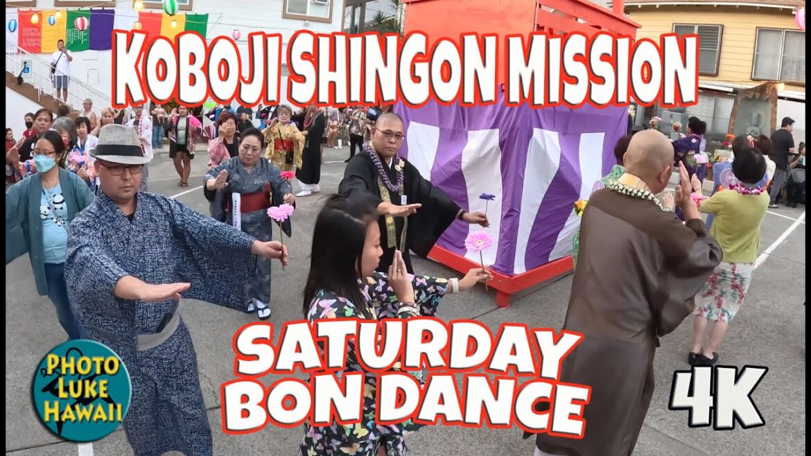Koboji Shingon Mission Bon Dance July 8, 2023 Oahu Hawaii