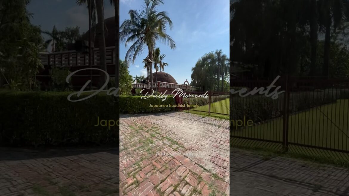 Japaanee Buddhist Temple, Kushinagar #shorts #kushinagar #kushinagartemple #travel #travelvlog