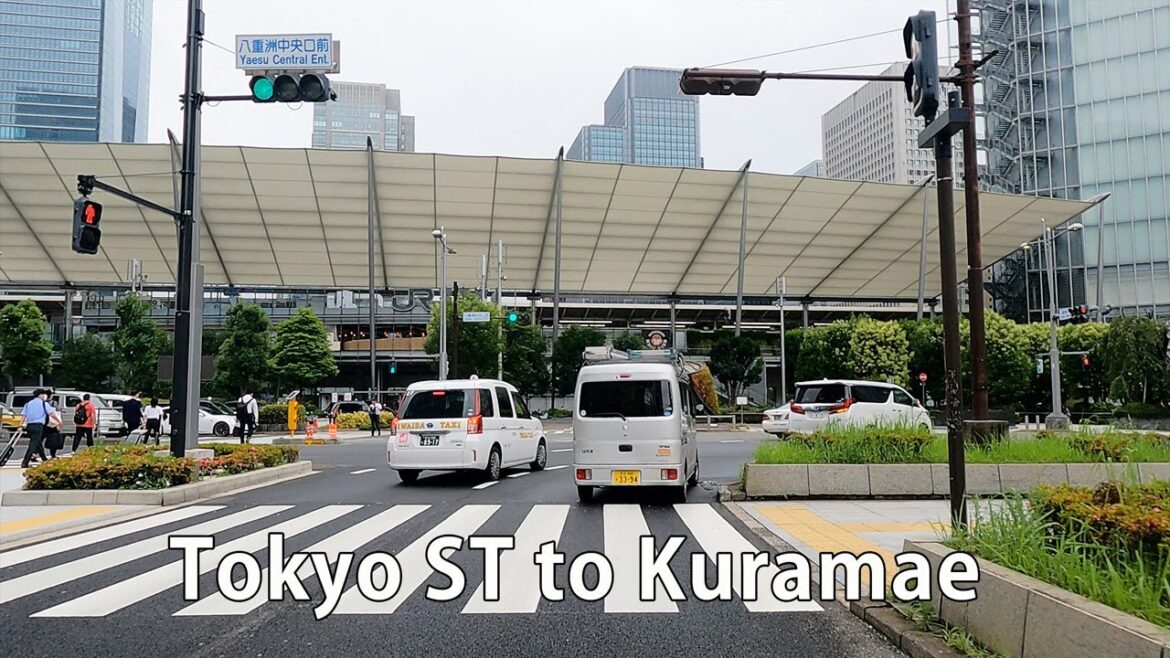 Japan Tokyo City Tour – Tokyo Station to Kuramae 4K Japan Tokyo City Tour - Tokyo Station to Kuramae 4K