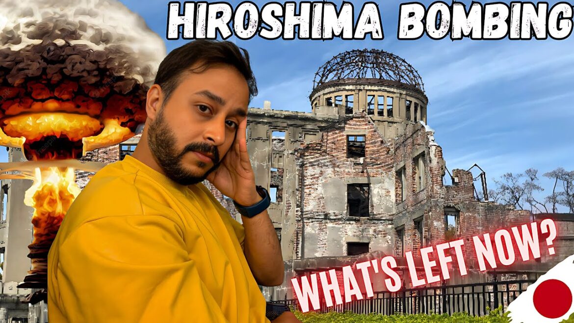 WHY HIROSHIMA ATOMIC BOMBING? & WHAT's LEFT AFTER ATOM BOMB IN 2023 #hiroshima #vlog #hindi #japan