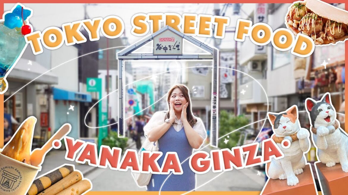 Yanaka Ginza Tokyo Street Food | Tokyo’s Hidden Gem | CAT TOWN 🐱 Yanaka Ginza Tokyo Street Food | Tokyo's Hidden Gem | CAT TOWN 🐱