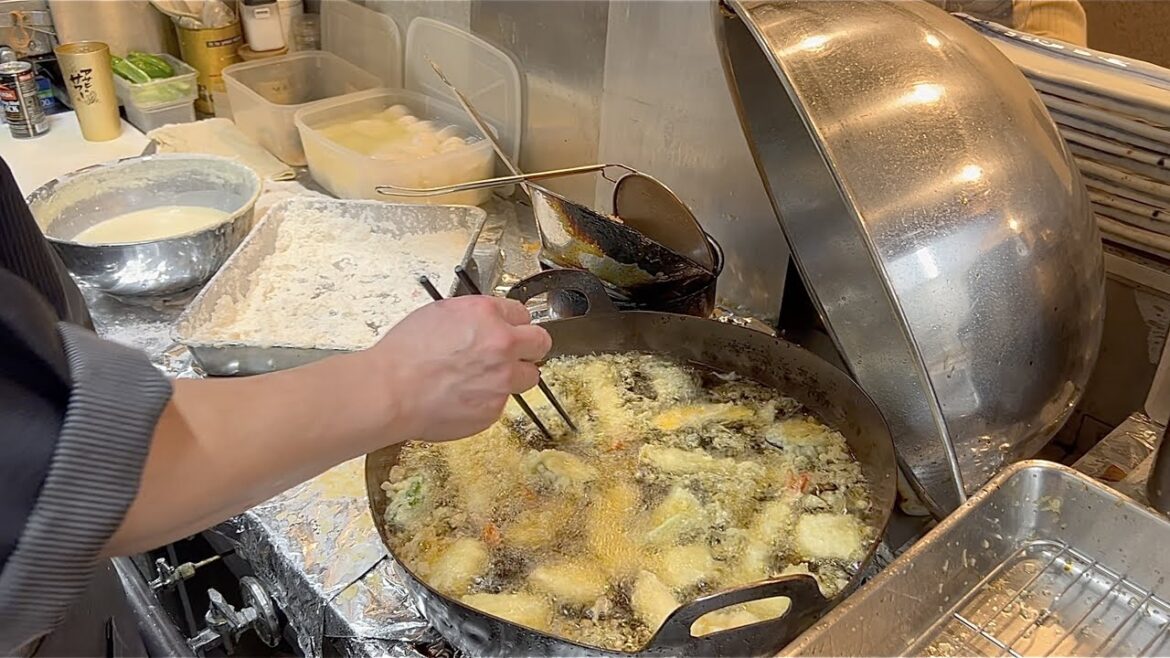 Cooking Tempura in Tokyo | Japanese Traditional Food