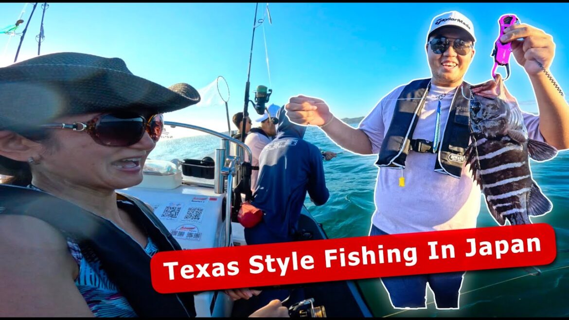 Mackerel Frenzy Fishing in Japan - Texas Style Fishing?