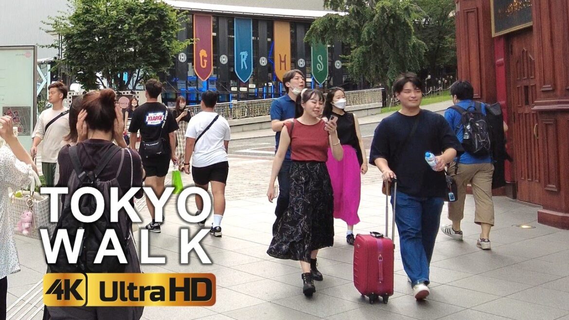 walking in japan akasaka tokyo walk japan 赤坂 4k tour in japan video 0085
