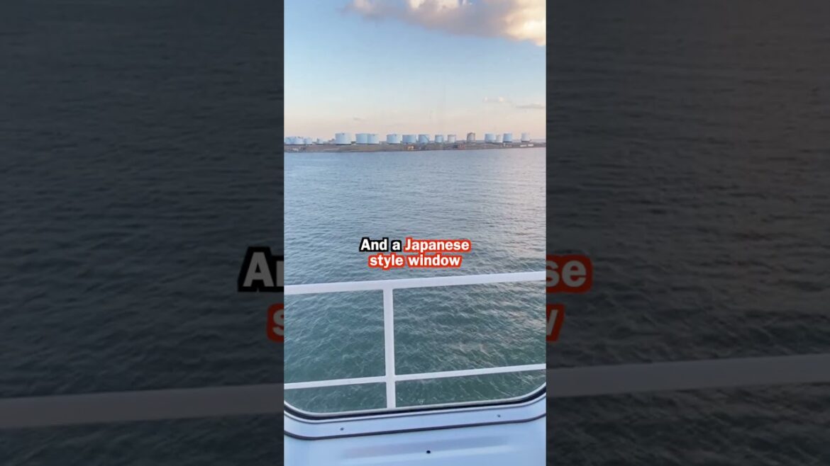 19 Hours on Japan’s Premium Ferry From Hokkaido to Tokyo #shorts