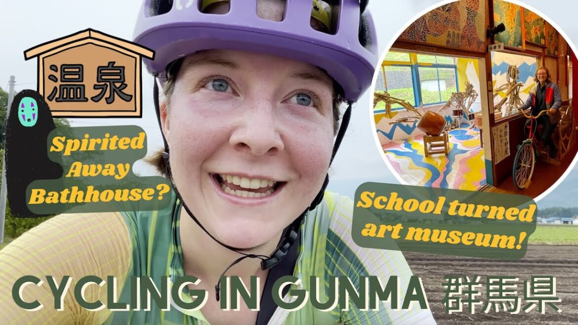 Cycling Gunma (群馬県サイクリング), Spirited Away Bath House & School Turned Art Museum 🚲 Japan Bike Touring