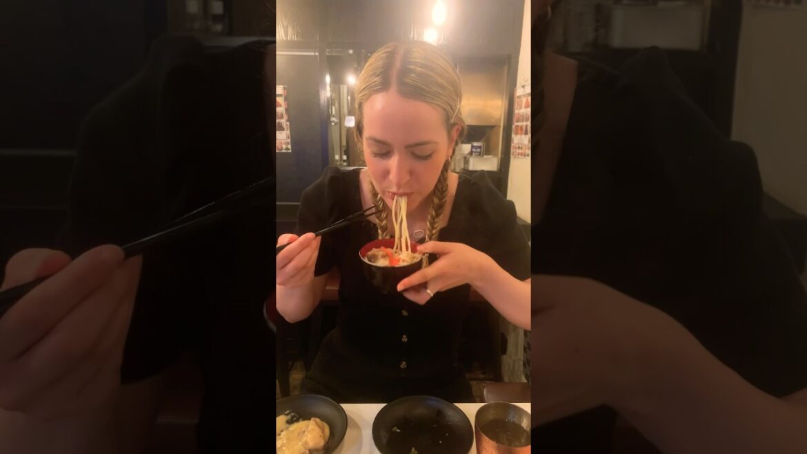 Okinawan Soba Just Tastes Like Ramen 😅 #okinawa #japanesefood