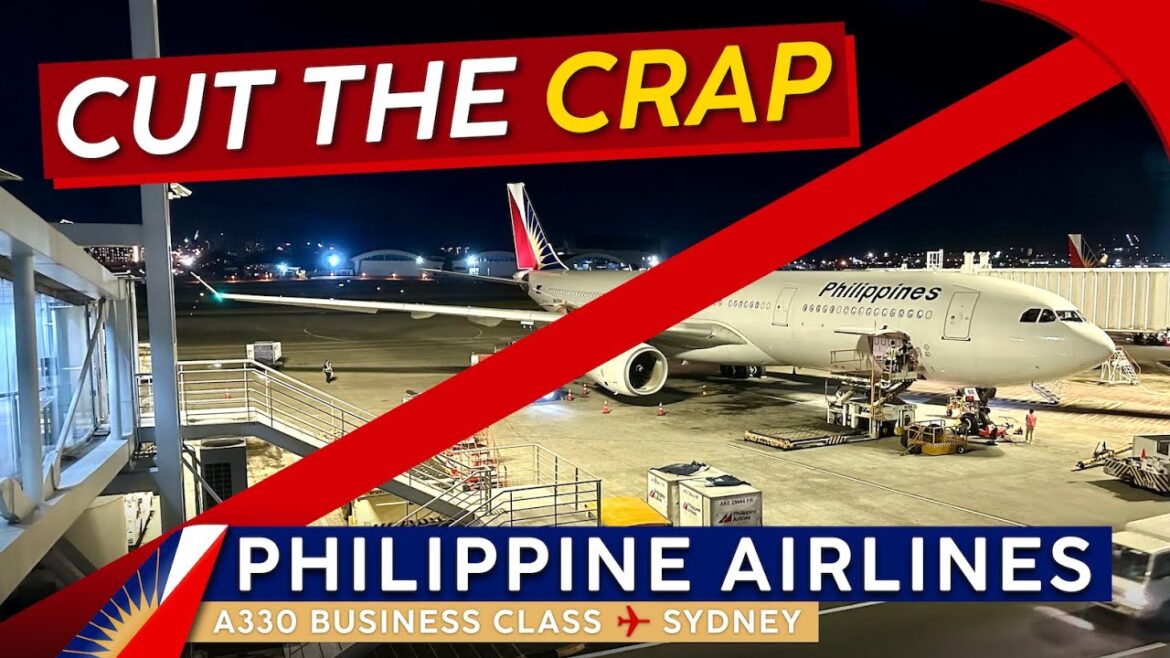 PHILIPPINE AIRLINES A330 BUSINESS CLASS 🇵🇭⇢🇦🇺【4K Trip Report Manila to Sydney】Unacceptable!