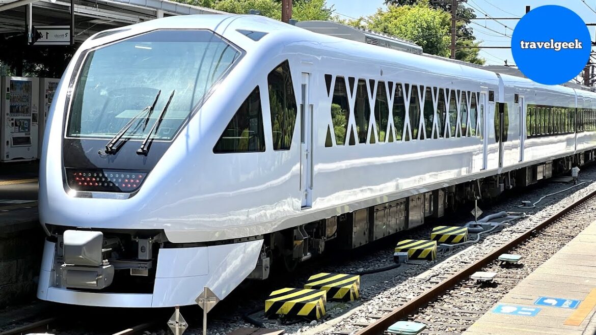 Riding Japan's Newest Intercity Train named "Spacia X" | Tokyo - Nikko