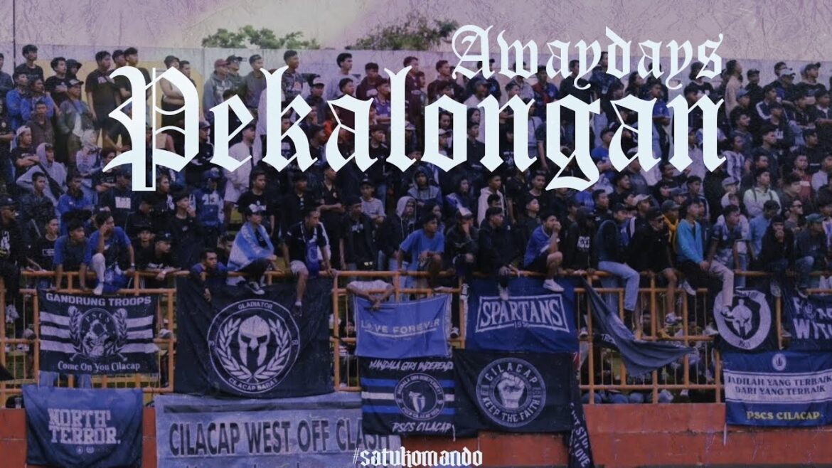 AWAYDAYS! CILACAP FANS INVASI PEKALONGAN! #ligaindonesia #pscscilacap