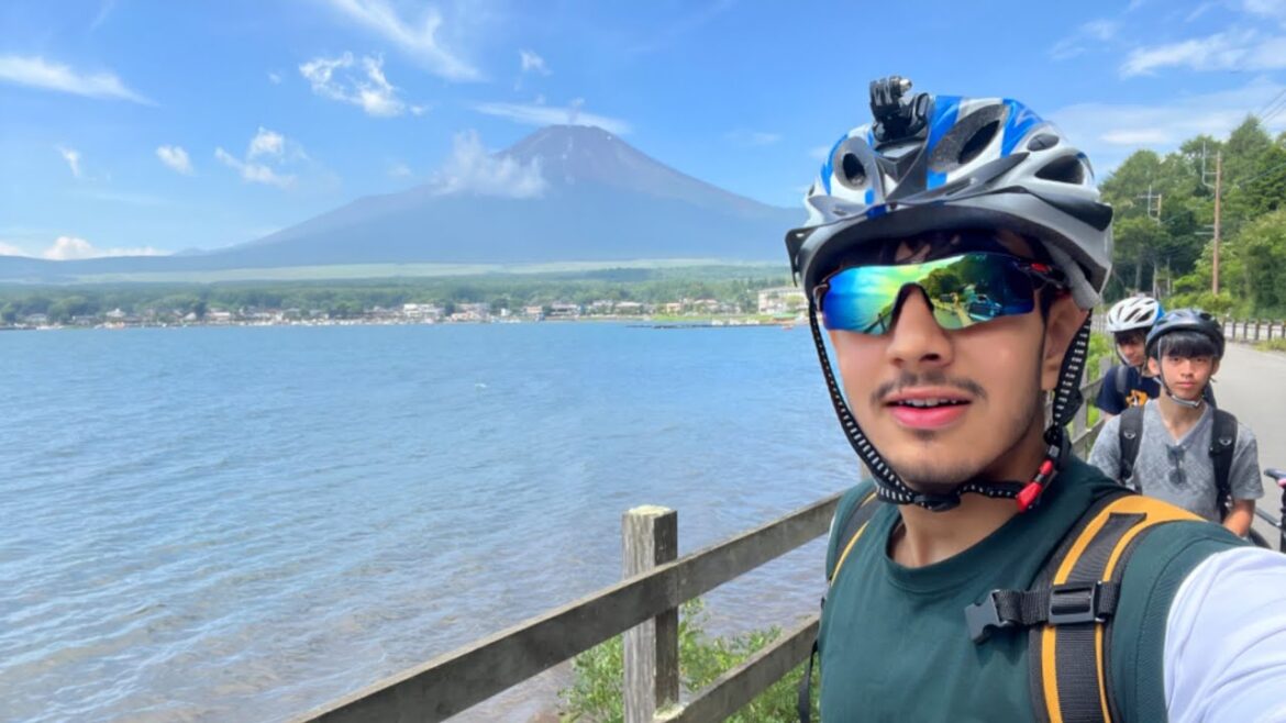 We Cycled to an Active VOLCANO || MOUNT FUJI ||