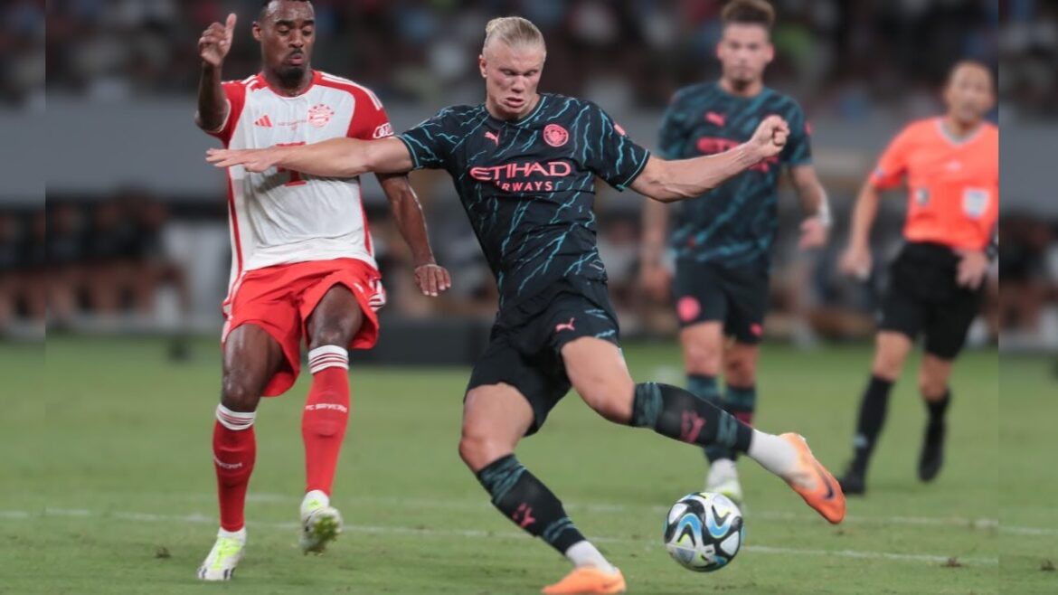 Manchester City past Bayern in Japan friendly #haaland