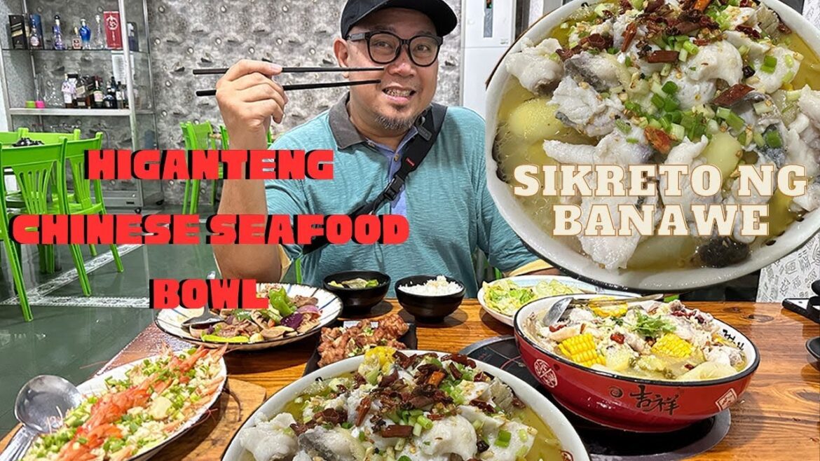 Banawe Giant Seafood Bowl sa nakatagong restaurant Banawe Giant Seafood Bowl sa nakatagong restaurant