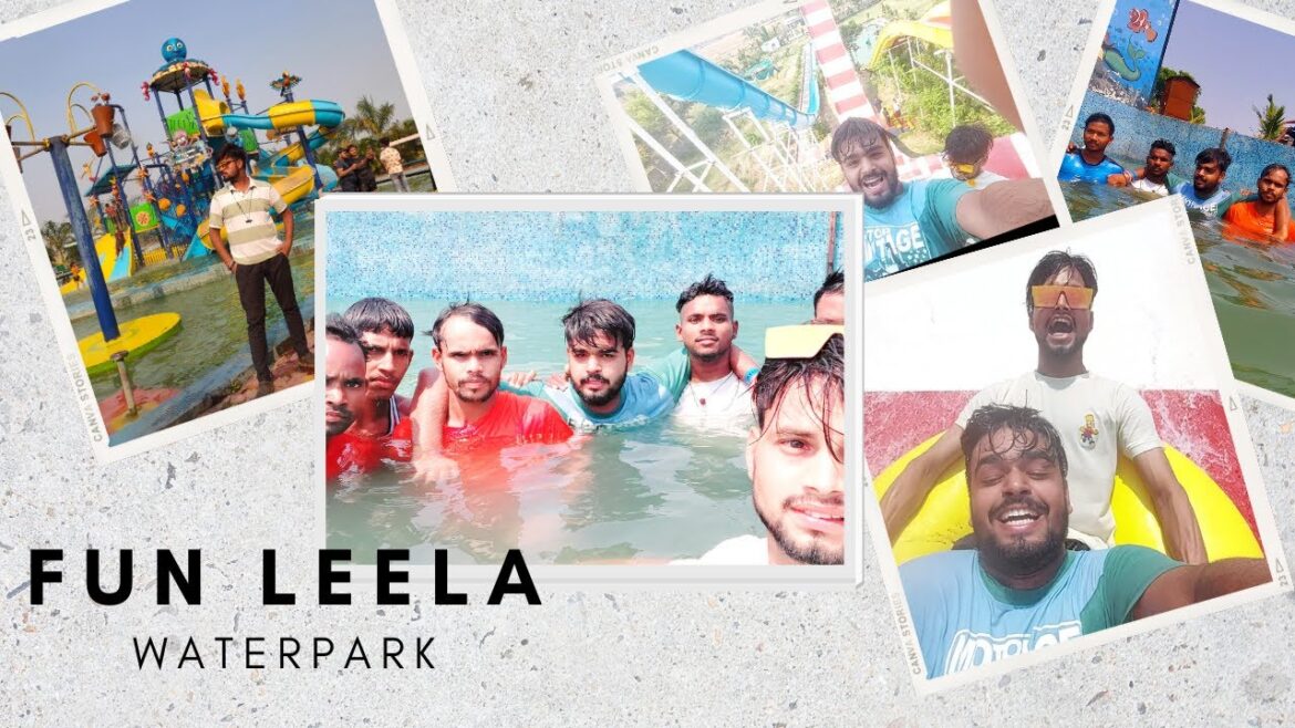 Experiencing Waterpark For The First Time With Friends🥳 | Fun Leela Waterpark | Part 1