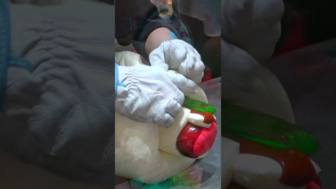 [shorts] Fruit candy How to make "Apple" - PAPABUBBLE - Japanese sweets #shorts