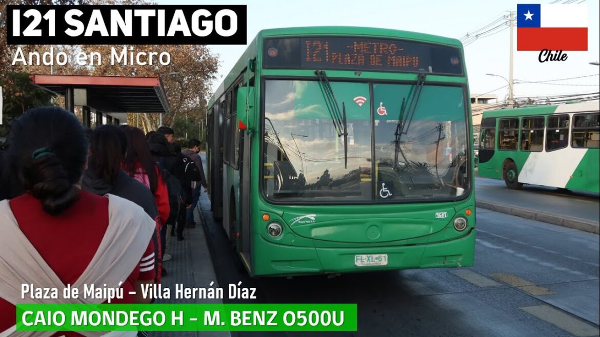 Viaje I21 SANTIAGO en bus Caio Mondego H Mercedes Benz O500U FLXL61 | Ando en Micro
