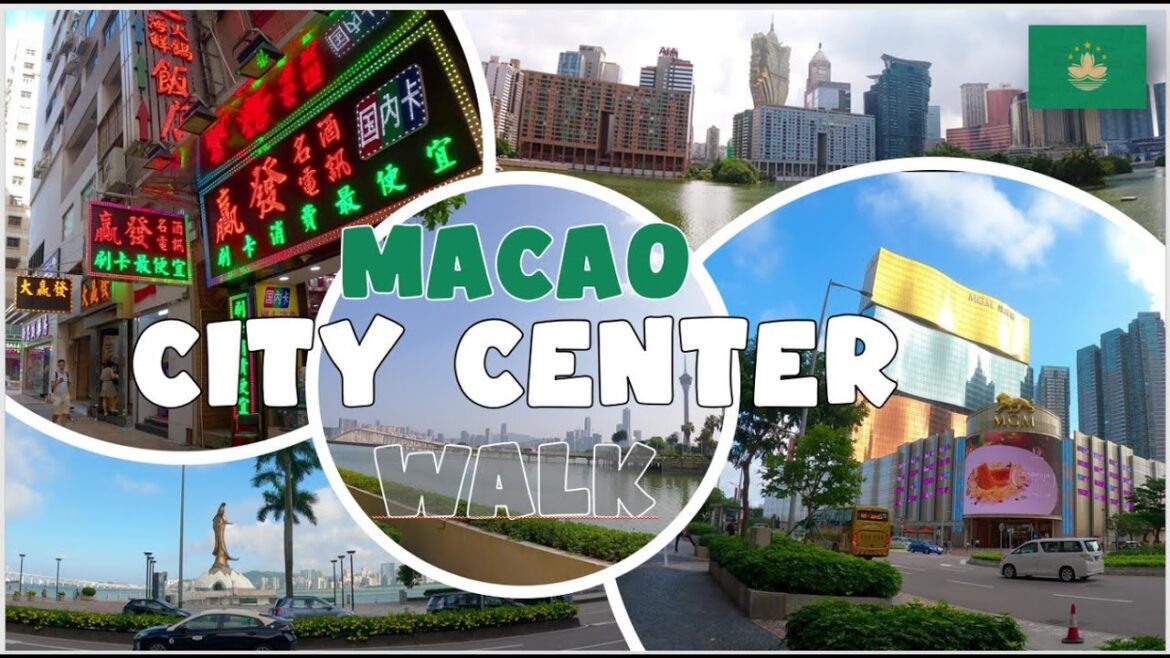 Macao Walking Tour 🇲🇴 Nam Van Lake, Kun Iam Ecumenical, Walking Tour, Macao, City walk Macao Walking Tour 🇲🇴 Nam Van Lake, Kun Iam Ecumenical, Walking Tour, Macao, City walk