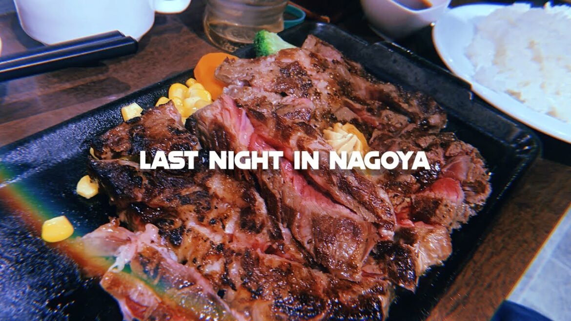 Steak for our Last Night in Nagoya