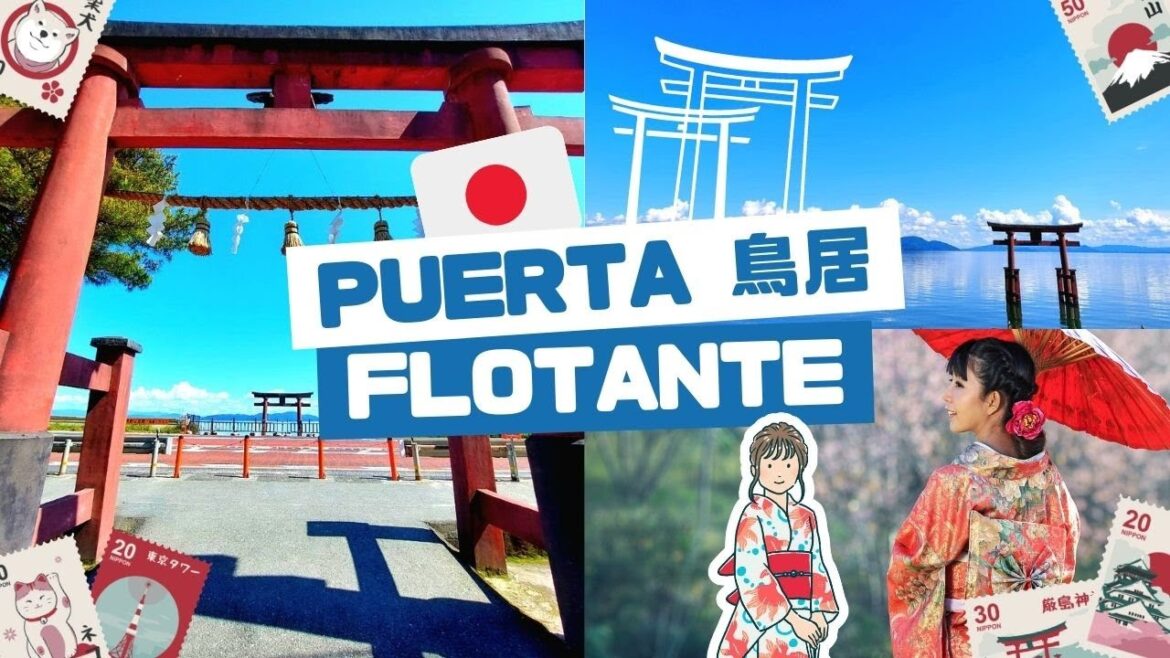🇯🇵ShigaTravel Vlog | Santuario Shirahige:La puerta torii flotante en el lago Biwa