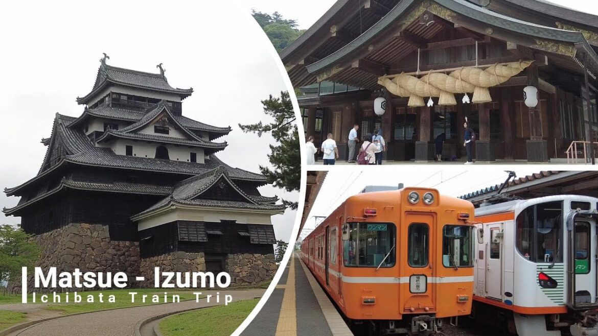 【Matsue Castle│Izumo Taisha】Traveling in Shimane Prefecture by Ichibata Electric Railway. 【Matsue Castle│Izumo Taisha】Traveling in Shimane Prefecture by Ichibata Electric Railway.