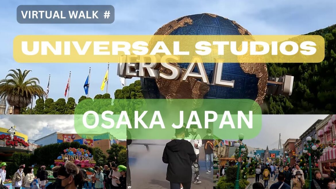 VIRTUAL WALK # UNIVERSAL STUDIOS / OSAKA JAPAN 2023