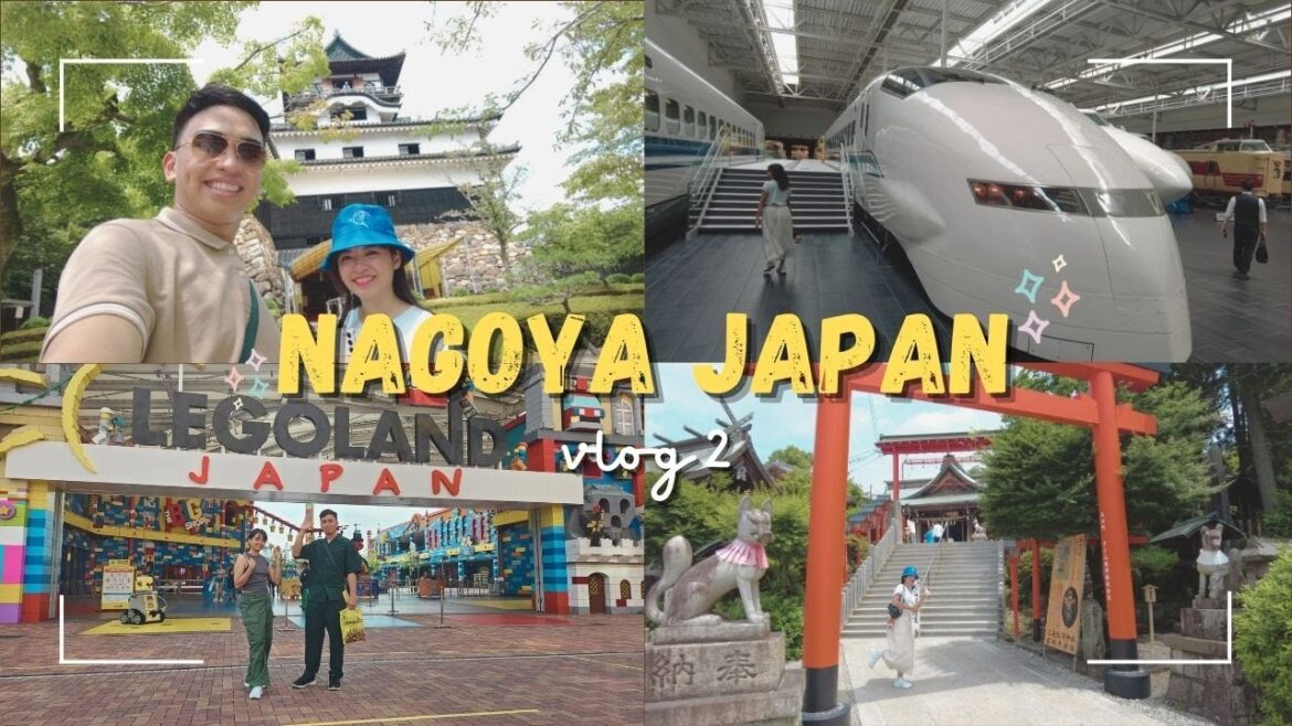 nagoya japan vlog part 2｜legoland japan, sea life nagoya, inuyama, scmaglev railway park