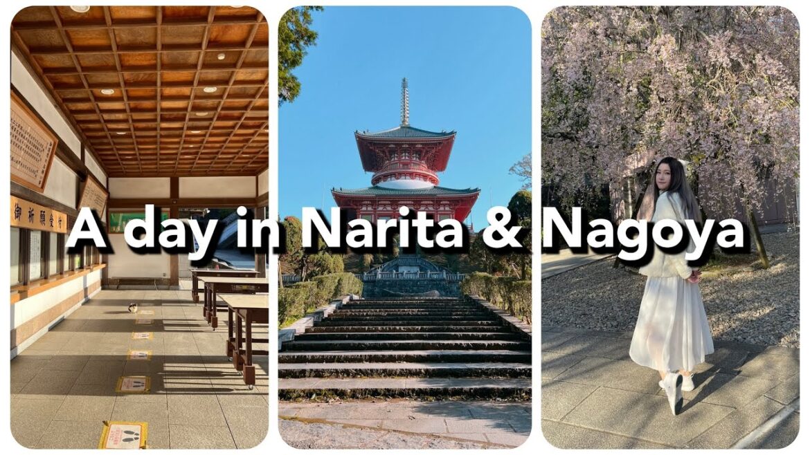 THINGS TO DO IN NARITA AND NAGOYA - JAPAN VLOG DAY 1! #japan