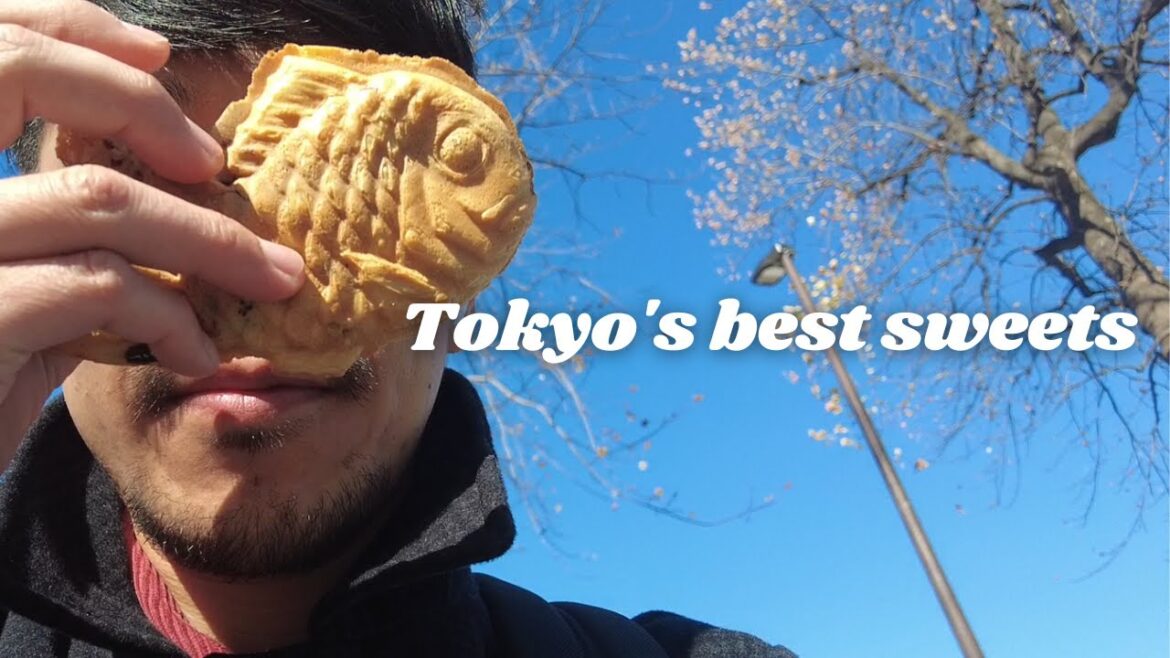 Tokyo's best Taiyaki - Red bean paste in Fish | Japan vlog