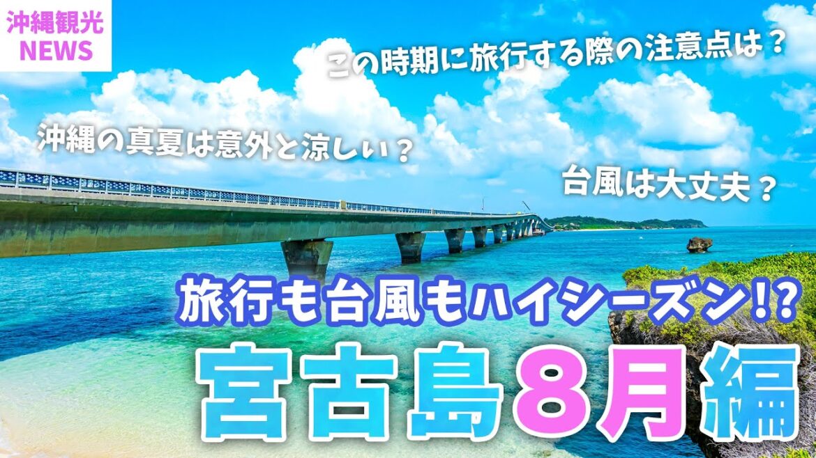 【8月の宮古島】2023年最新版🌴旅行前に知っておきたい基本情報まとめ!気温・服装・台風・海・観光スポット・グルメ・イベント | Miyakojima | 沖縄 | Okinawa | 夏休み 【8月の宮古島】2023年最新版🌴旅行前に知っておきたい基本情報まとめ!気温・服装・台風・海・観光スポット・グルメ・イベント | Miyakojima | 沖縄 | Okinawa | 夏休み