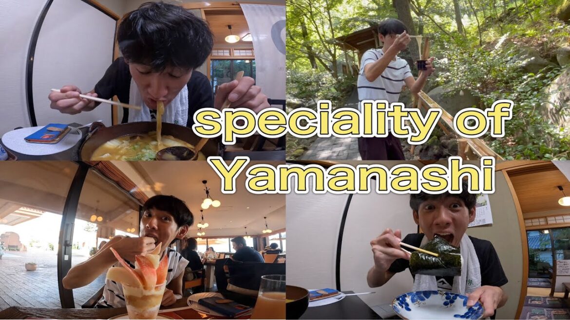 Exploring Yamanashi: Hot Springs, Local Delicacies, and Traditional Noodle Experience