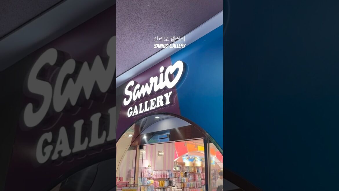 일본여행 후쿠오카 산리오 갤러리 Sanrio gallery #여행 #travel #japan #fukuoka #shorts