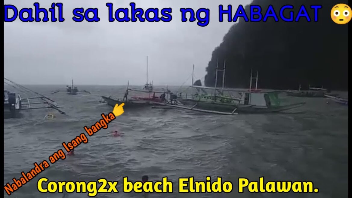ANG PINSALA NI HABAGAT SA ELNIDO PALAWAN DAHIL SA BAGYONG EGAY.