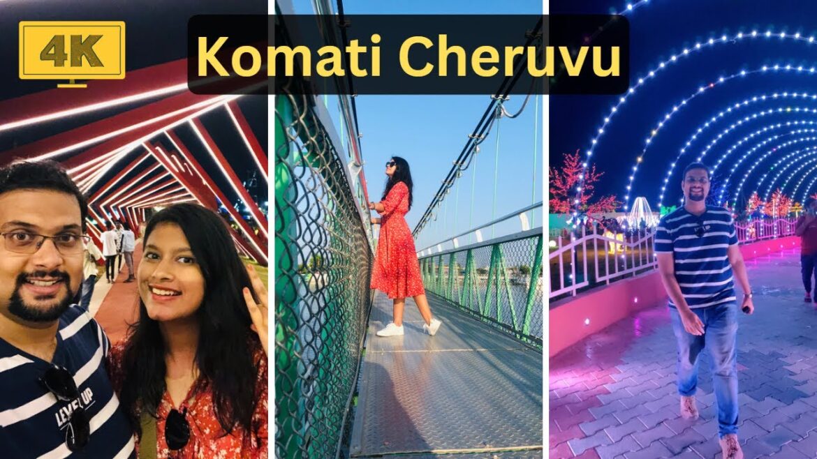 Komti Cheruvu, Siddipet in 4K HDR | Night Garden | Cable Bridge | Adventure Park | Ruby Necklace Komti Cheruvu, Siddipet in 4K HDR | Night Garden | Cable Bridge | Adventure Park | Ruby Necklace