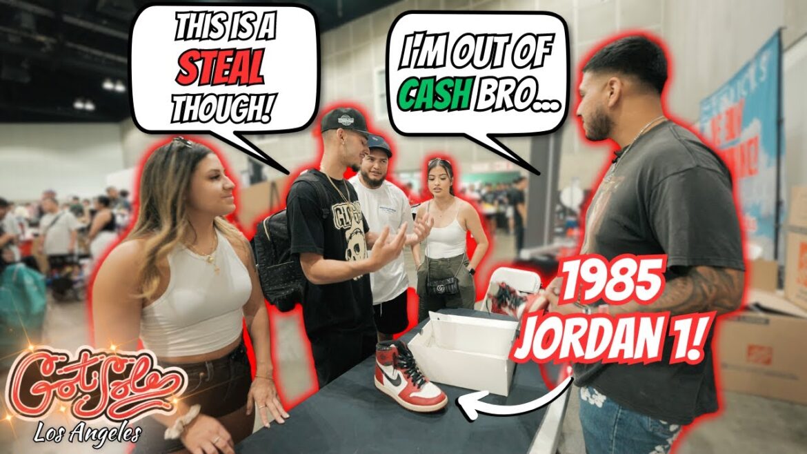 CASHING OUT AT GOT SOLE LA 2023 NONSTOP FOR 2 HOURS STRAIGHT!! WE SPENT OVER $20,000 CASHING OUT AT GOT SOLE LA 2023 NONSTOP FOR 2 HOURS STRAIGHT!! *WE SPENT OVER $20,000*