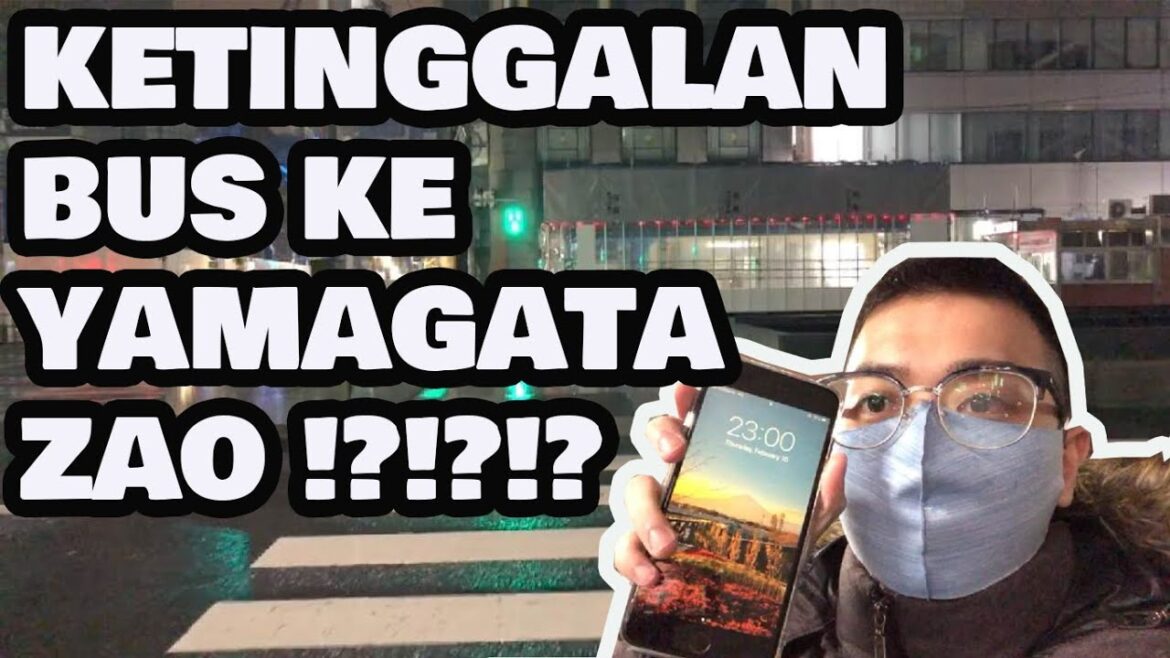 TOKYO YAMAGATA NIGHT BUS TRIP | ZAO ONSEN | ZAO SNOW MONSTER | ZAO SKI RESORT | ZAO ROPEWAY VLOG