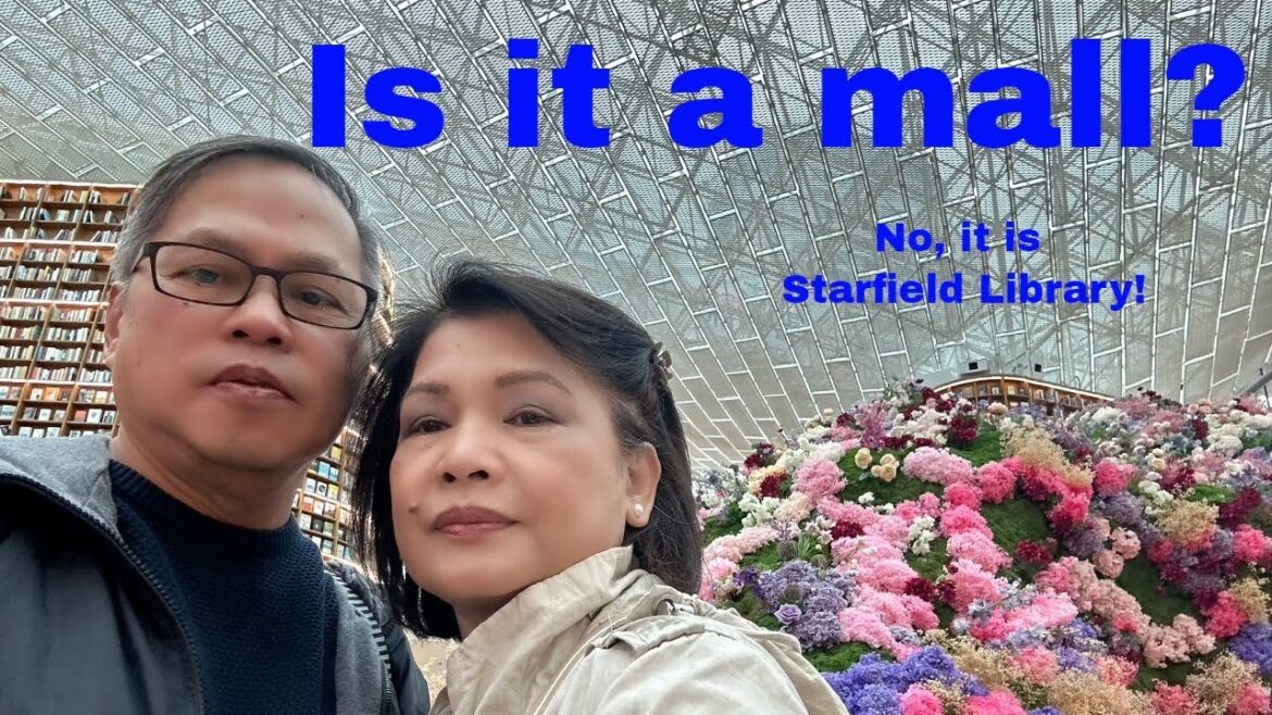 South Korea Travel Vlog 2023 - Starfield Library