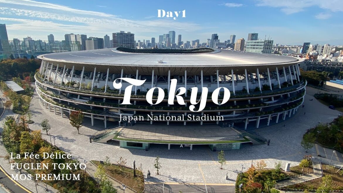 Tokyo Trip [DAY1] Cafe&建築巡り｜表参道の人気お店でランチ、有名な渋谷のFUGLEN TOKYOでカフェタイム。国立競技場と遠くに見える富士山の夕焼け空が絶景だった!