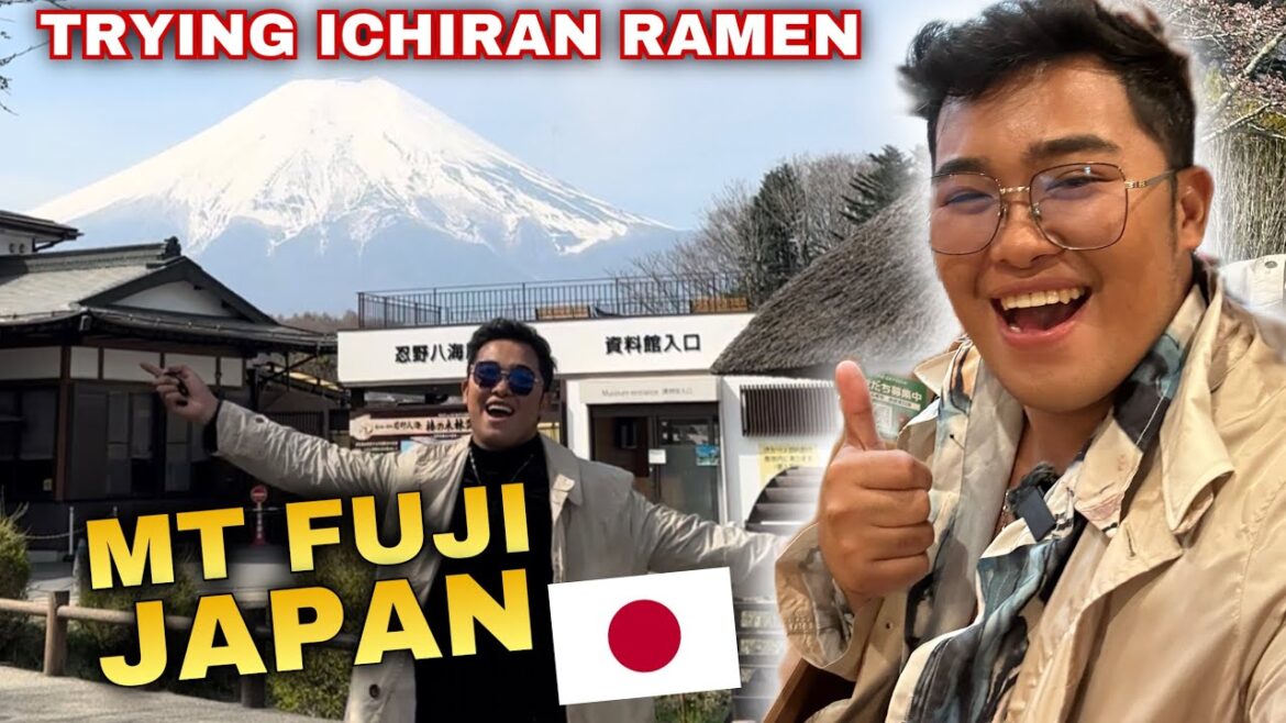 Mt Fuji and the 1 HOUR WAITING LINE for Ichiran Ramen in JAPAN π―π΅ Mt Fuji and the 1 HOUR WAITING LINE for Ichiran Ramen in JAPAN π―π΅