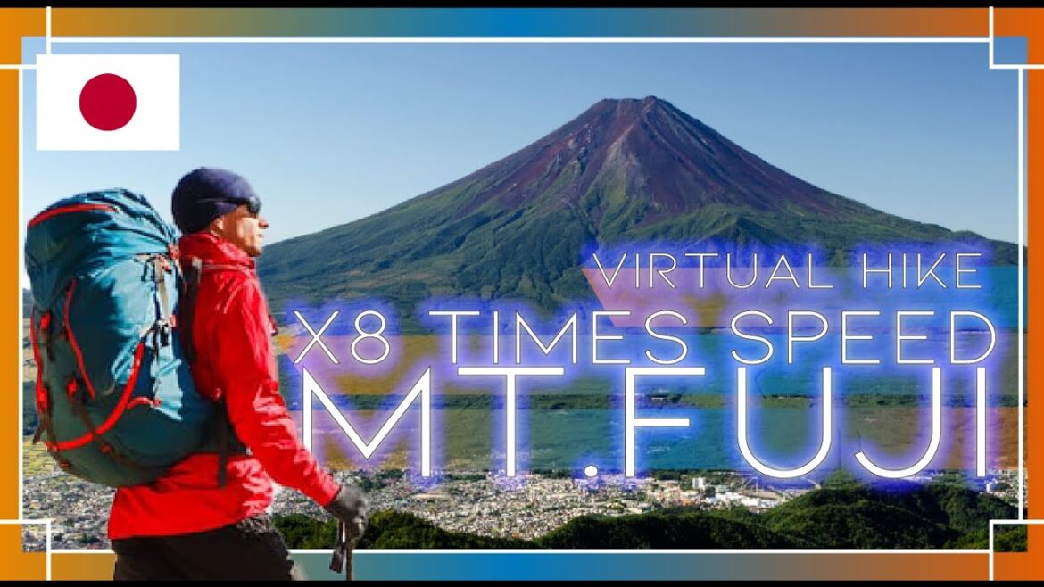 【Virtual Hike】Mt.fuji x8 times speed Yoshida trail hiking fujisan#mtfuji #fujisan #富士山登山 【Virtual Hike】Mt.fuji x8 times speed Yoshida trail hiking fujisan#mtfuji #fujisan #富士山登山