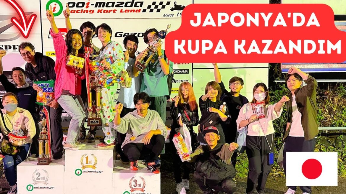 TOKYO ARABA YARIŞINDA KUPA KAZANDIM / JAPONLAR  İLE 1 GÜNÜM