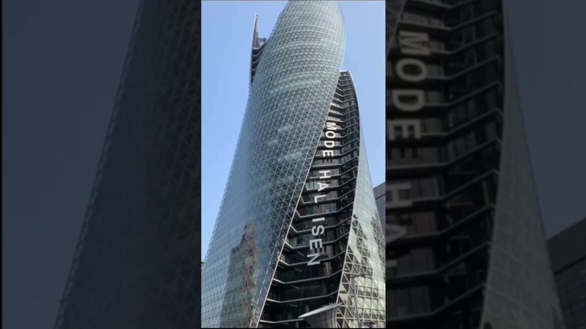 Mode Gokuen Spiral Tower Building in Nagoya, Japan  #shorts #shortsvideo #shortvideo #short