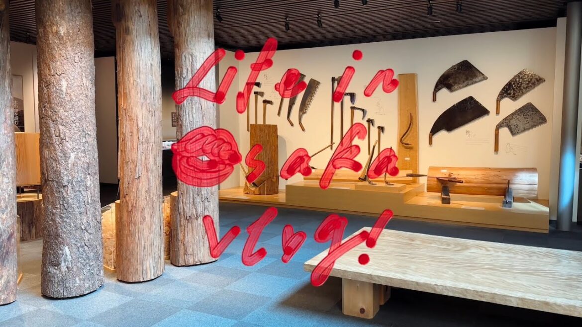 Life in Osaka vlog ช็อปปิ้ง Tempozan Harbor Village, day trip Kobe ดูมิวเซียม Carpentry Tools Museum