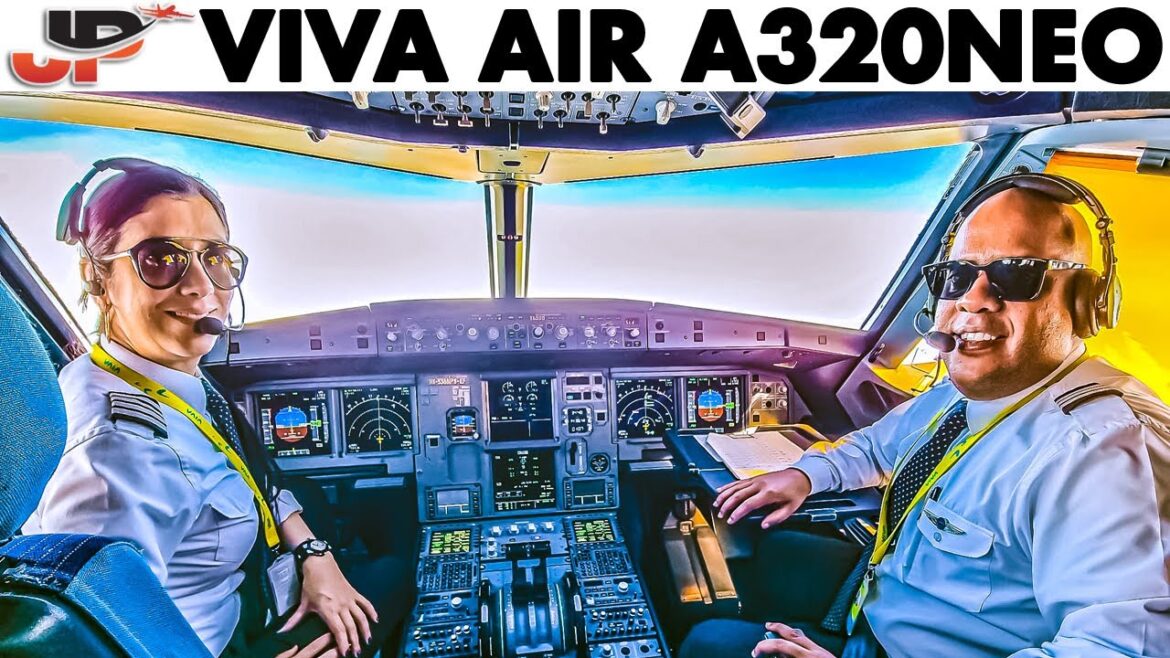 Viva Air A320NEO Cockpit across Colombia🇨🇴 Viva Air A320NEO Cockpit across Colombia🇨🇴
