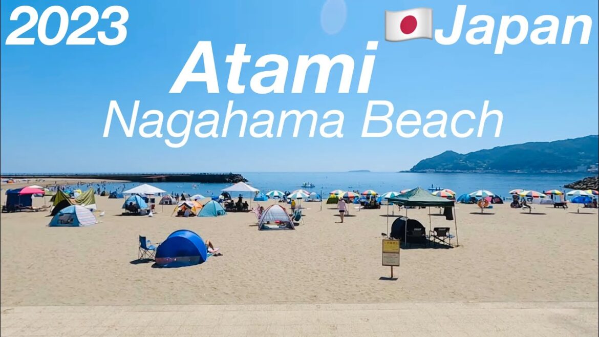 🇯🇵 Japan /Atami/Nagahama Beach /Beach accessible by train/Shizuoka 🇯🇵 Japan /Atami/Nagahama Beach /Beach accessible by train/Shizuoka