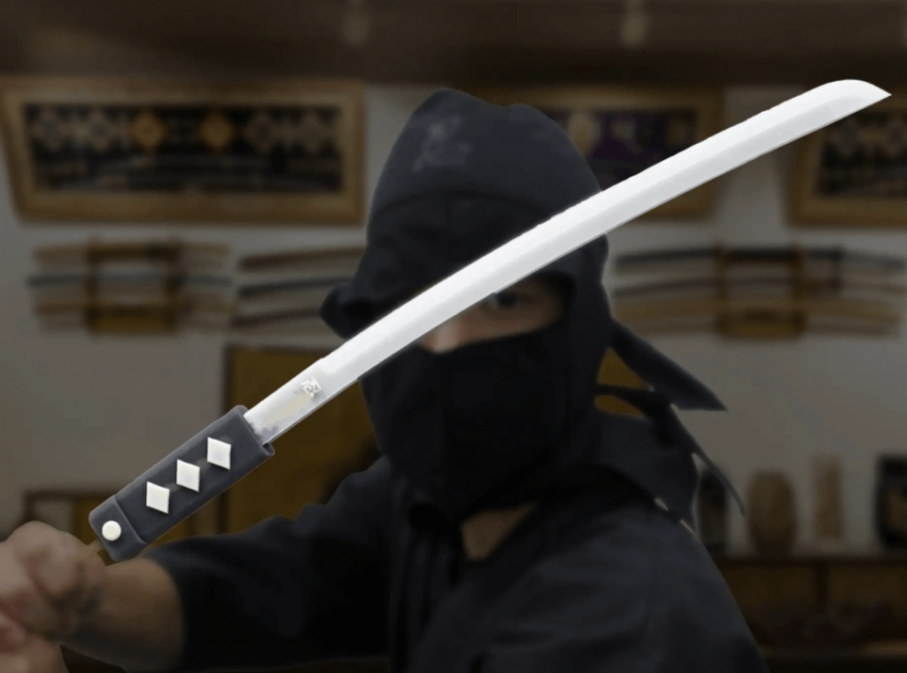 Ninjatou (ninja sword) ice cream