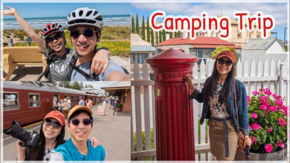 Vlog: Camping Trip 🏕️🚂🚴🏻‍♀️🌊 [Su Ting]