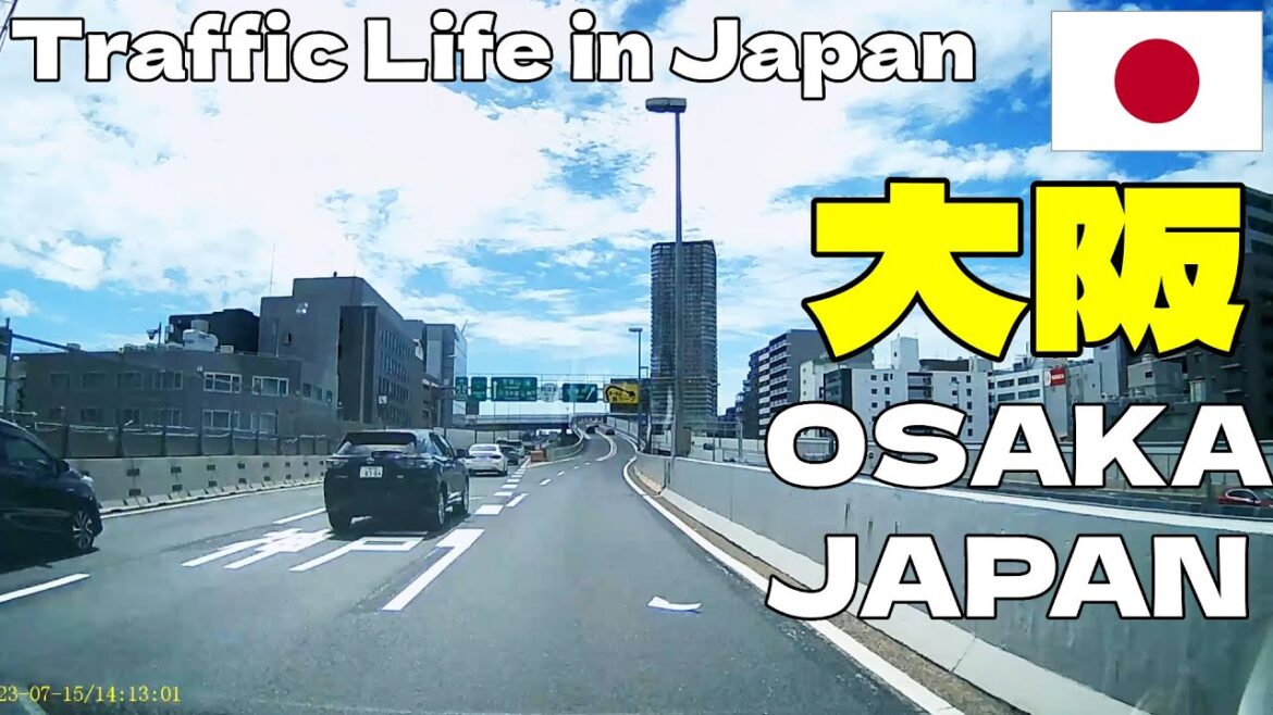 Traffic Life In Japan 2023 – 大阪 Summer July Road Trip Travel OSAKA Japan Traffic Street View People Traffic Life In Japan 2023 - 大阪 Summer July Road Trip Travel OSAKA Japan Traffic Street View People